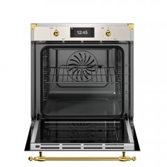 Bertazzoni F6011HERVPTAG Φούρνος άνω Πάγκου 76lt Π59.7εκ. Μπεζ